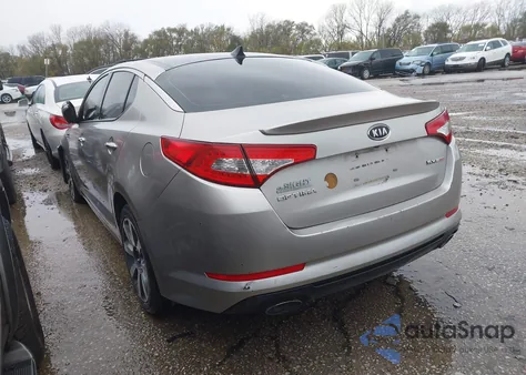 2012 Kia Optima Sx z USA, uszkodzony, nr VIN 5XXGR4A69CG079315